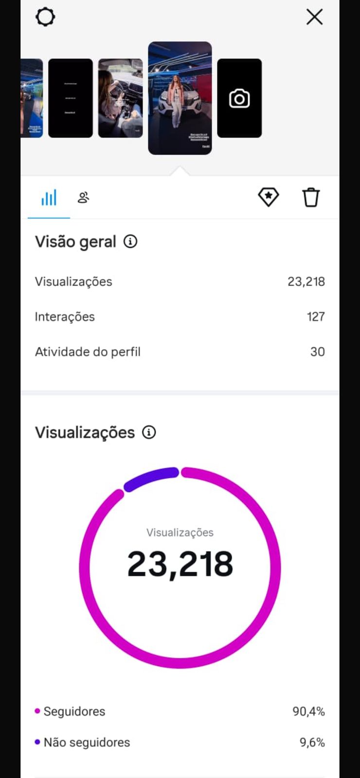 Story de Fernanda Paes Leme 7