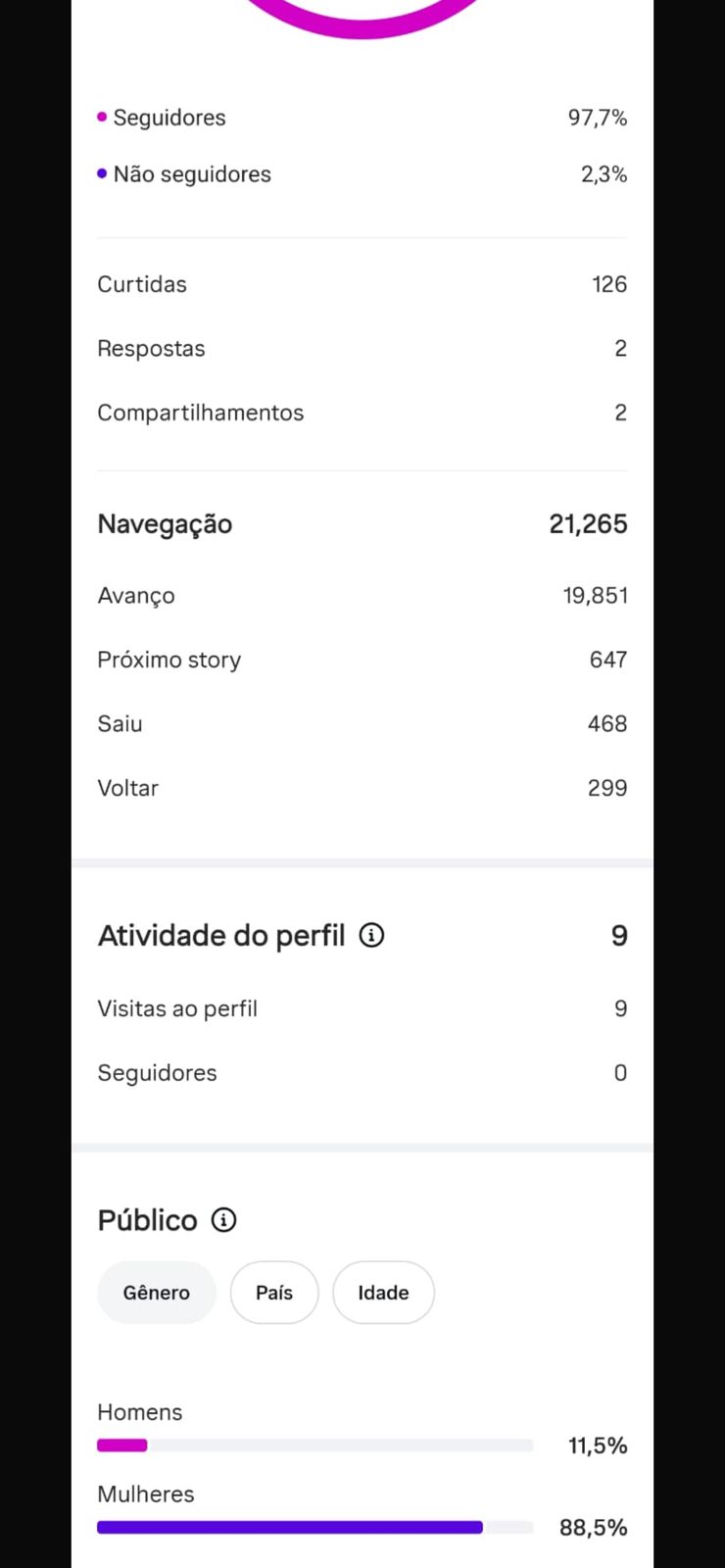 Story de Fernanda Paes Leme 6